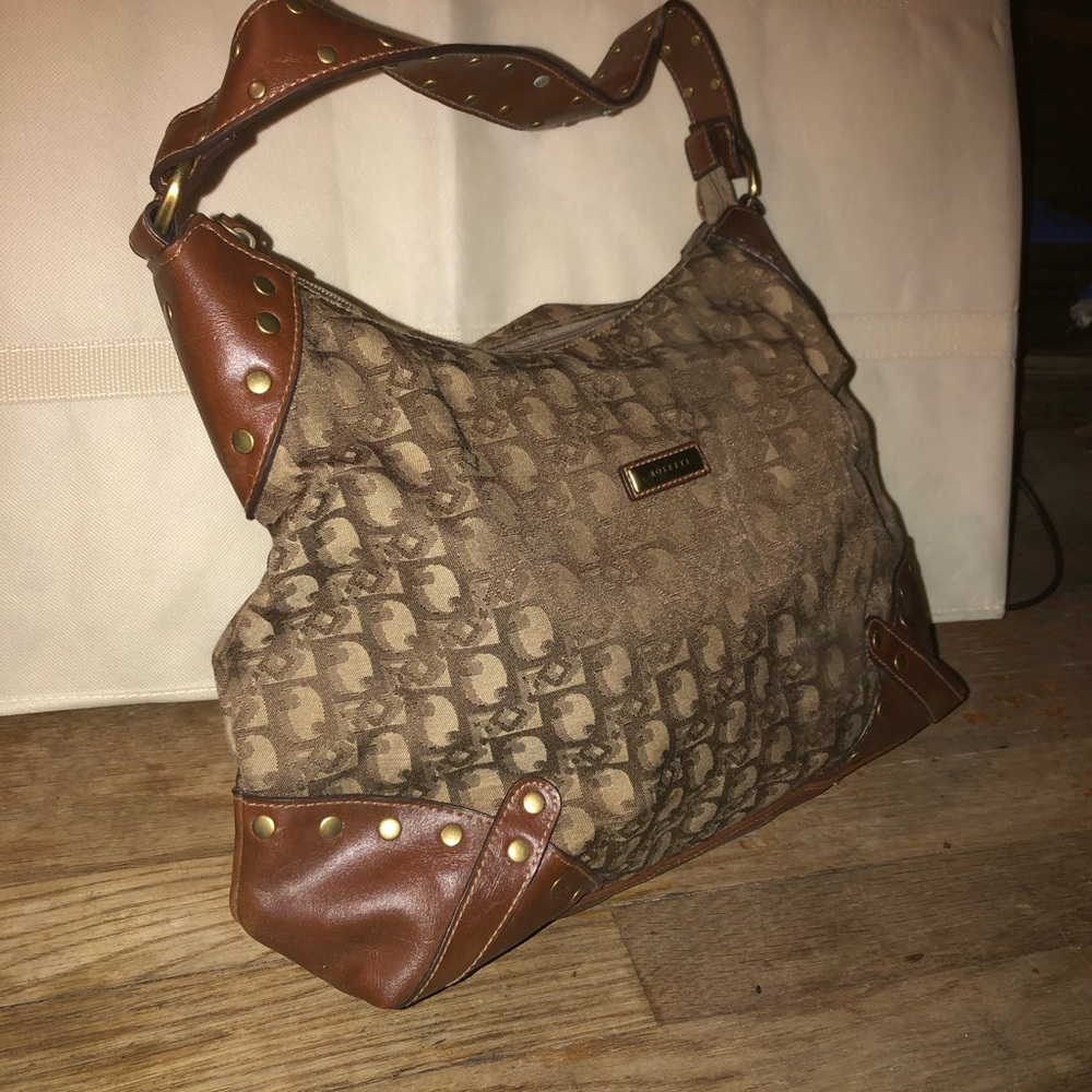 Rosetti Brown Shoulder Bag Vintage